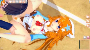 【エロゲーコイカツ！】VTuber 御伽原江良3DCG巨乳アニメ動画(バーチャルYoutuber)[Hentai Game Koikatsu! Otogibara Era(Anime 3DCG