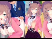 【エロゲーコイカツ！】VTuber 鈴原るる3DCG巨乳アニメ動画(バーチャルYoutuber)[Hentai Game Koikatsu! Suzuhara Lulu(Anime 3DCGVideo 15/16