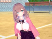 【エロゲーコイカツ！】VTuber 鈴原るる3DCG巨乳アニメ動画(バーチャルYoutuber)[Hentai Game Koikatsu! Suzuhara Lulu(Anime 3DCGVideo 3/16