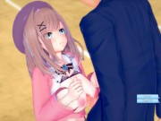 【エロゲーコイカツ！】VTuber 鈴原るる3DCG巨乳アニメ動画(バーチャルYoutuber)[Hentai Game Koikatsu! Suzuhara Lulu(Anime 3DCGVideo 8/16