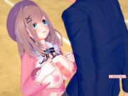 【エロゲーコイカツ！】VTuber 鈴原るる3DCG巨乳アニメ動画(バーチャルYoutuber)[Hentai Game Koikatsu! Suzuhara Lulu(Anime 3DCGVideo 9/16