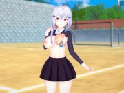 【エロゲーコイカツ！】VTuber 葉加瀬冬雪3DCG巨乳アニメ動画(バーチャルYoutuber)[Hentai Game Koikatsu! Hakase Fuyuki(Anime 3DCG 2/16