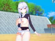 【エロゲーコイカツ！】VTuber 葉加瀬冬雪3DCG巨乳アニメ動画(バーチャルYoutuber)[Hentai Game Koikatsu! Hakase Fuyuki(Anime 3DCG 3/16