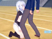 【エロゲーコイカツ！】VTuber 葉加瀬冬雪3DCG巨乳アニメ動画(バーチャルYoutuber)[Hentai Game Koikatsu! Hakase Fuyuki(Anime 3DCG 6/16