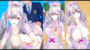 [Hentai Game Koikatsu! ] Faça sexo com Peitões Vtuber Sukoya Kana.Vídeo 3DCG Anime Erótico.