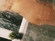 My Slutty Step Sister - Shower Solo - JUICY LOUSIE  2/16