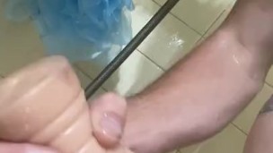 Tattoo teen cumshot