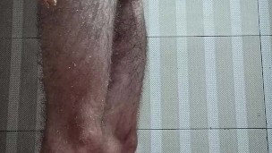 Solo male Masturbating and huge Cumshot.Sound Added.