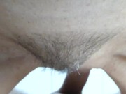 Rub my clit and cum fast inside my dripping pussy