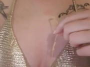 Pulling wax off my chest