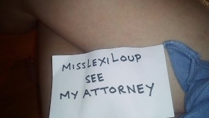 MissLexiLoup hot curvy ass female jerking off pov excited hot curvy legs