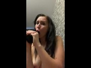 Посмотри как я буду его сосать, как твой член. Русская шлюшка SuperMyWhore 6/16