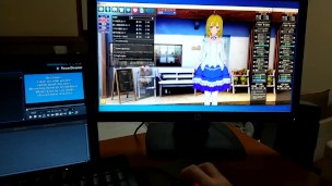 【エロゲーコイカツ！】VTuber 水菜月夏希3DCG巨乳アニメ動画(バーチャルYoutuber)[Hentai Game Koikatsu! Minazuki Natsuki(Anime 3DCG