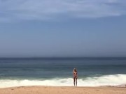 Naked tits near the ocean 10/16