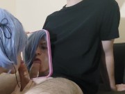 Made to look at myself giving head in the mirror 10/16