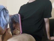 Made to look at myself giving head in the mirror 14/16