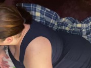 amazing snowbunny lends her mouth to a black bull 5/16