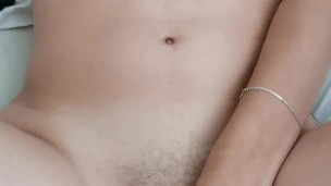 My Gf playing with LOVENSE WHILE I AM WATCHING AND MASTURBATING!!!! 