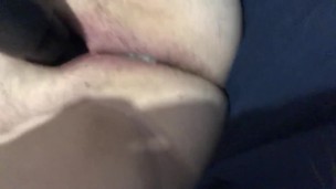 Juicy pussy creaming from massage gun fun 