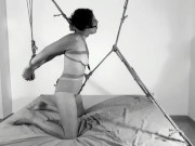 Tied up nonstop orgasm - REAL NIPPLES ORGASM 9/16