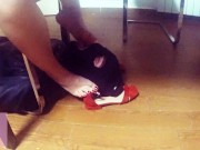 Il Mio Schiavo Dei Piedi, Mi Lecca i Piedi Sotto La Sedia, Sgabello - FotPop 5/16