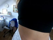 Fingering a student from Paris at her house 13/16