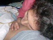 Linda chica morena mamando verga 1/16