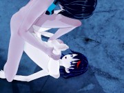 Ryuko BLOWJOB at the Train Station (3d Hentai)