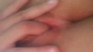 Vibrating my Pussy to Climax this Morning