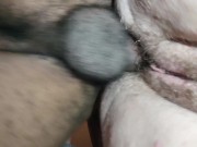 had morning wood so my GF help me out