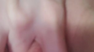 Playing with wet pussy