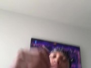 Snapchat: Bigpimpindonn |  Hot Guy Jacking Off His Thick Black Cock & Moans Sexy As Fuck! 16/16