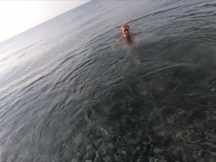 Nude Beach on Black Sea