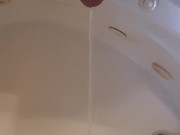 Piss break from work