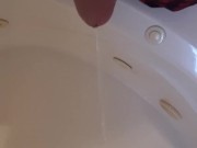 Piss break from work 2/16