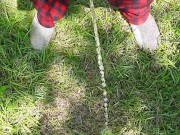 Outside pissing with bbq next door 11/16