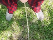 Outside pissing with bbq next door 5/16