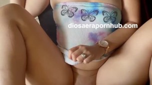 Doble cum… mixing her squirt orgasm with his cum. diosaera &zeus 