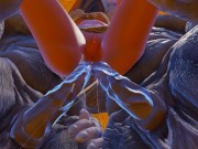 Фурри монстры отымели мою жену, двойной анал и двойное проникновение 12/16