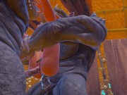 Фурри монстры отымели мою жену, двойной анал и двойное проникновение 2/16