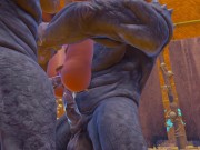 Фурри монстры отымели мою жену, двойной анал и двойное проникновение 4/16