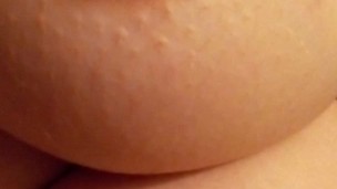 Playing With Big Tits Hard Nipples