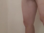 Pissing in the shower 13/16