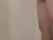 Pissing in the shower 15/16