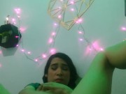 Latina Blanquita BIG Dildo! 