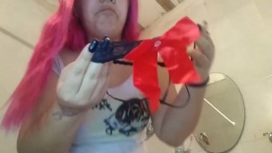 Haul de Lencería, Mírame mientras me pruebo mis tangas mas raras!! xD