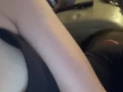 Girl farting and fished in a slave such a good slave