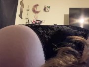 Cute blonde farts in slaves mouth 8/16