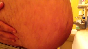 bathroom belly clip