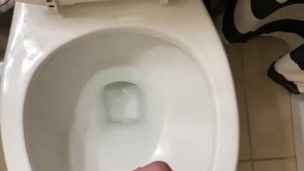 Playing With Myself While I Piss
